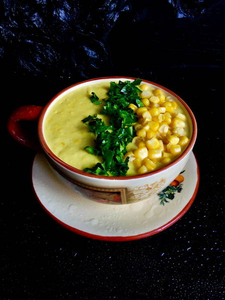 Суп с кукурузой